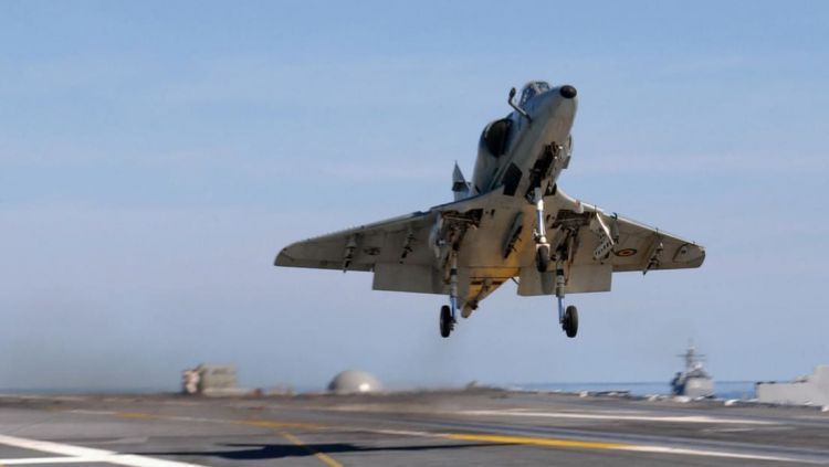 La Armada de Brasil completará en breve la modernización de su escuadrón de aviones Skyhawk