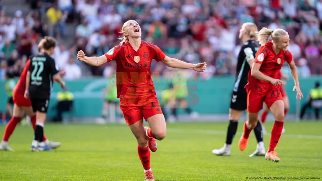 Bayern Múnich femenino gana Copa de Alemania y logra doblete