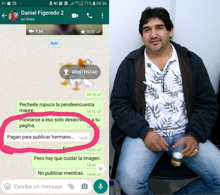 Periodista pedrojuanino admite cobrar para publicar encuestas de contenido falso