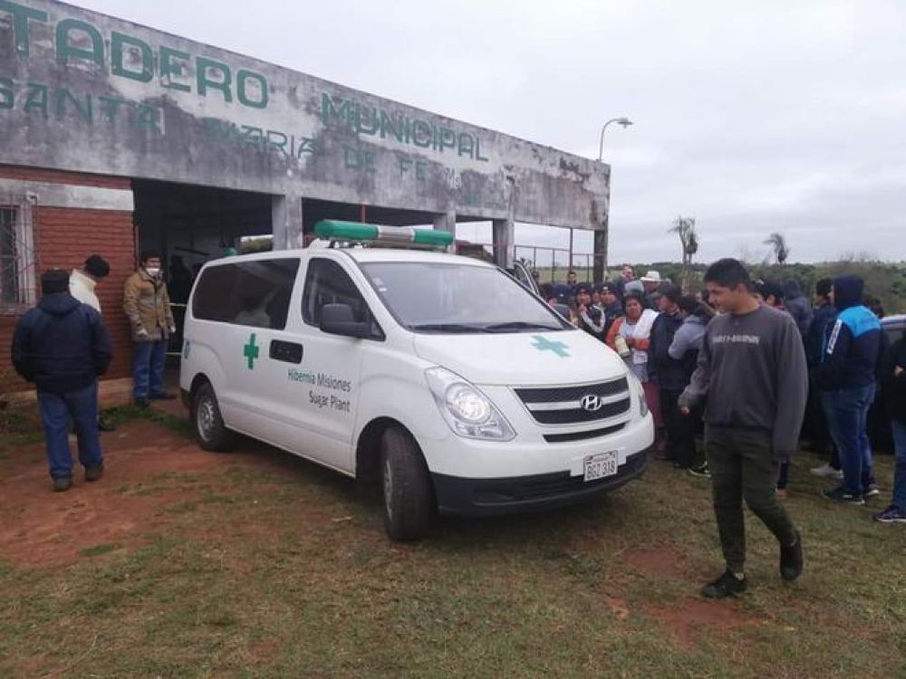 Degellan al encargado de matadera municipal de Santa Mara Fe