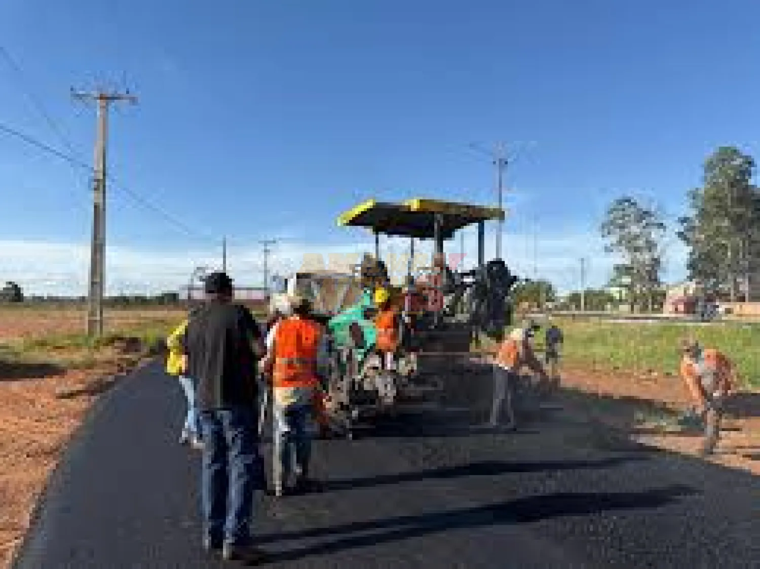 Avanzan las obras de pavimentación en Pedro Juan Caballero impulsadas por ITAIPU