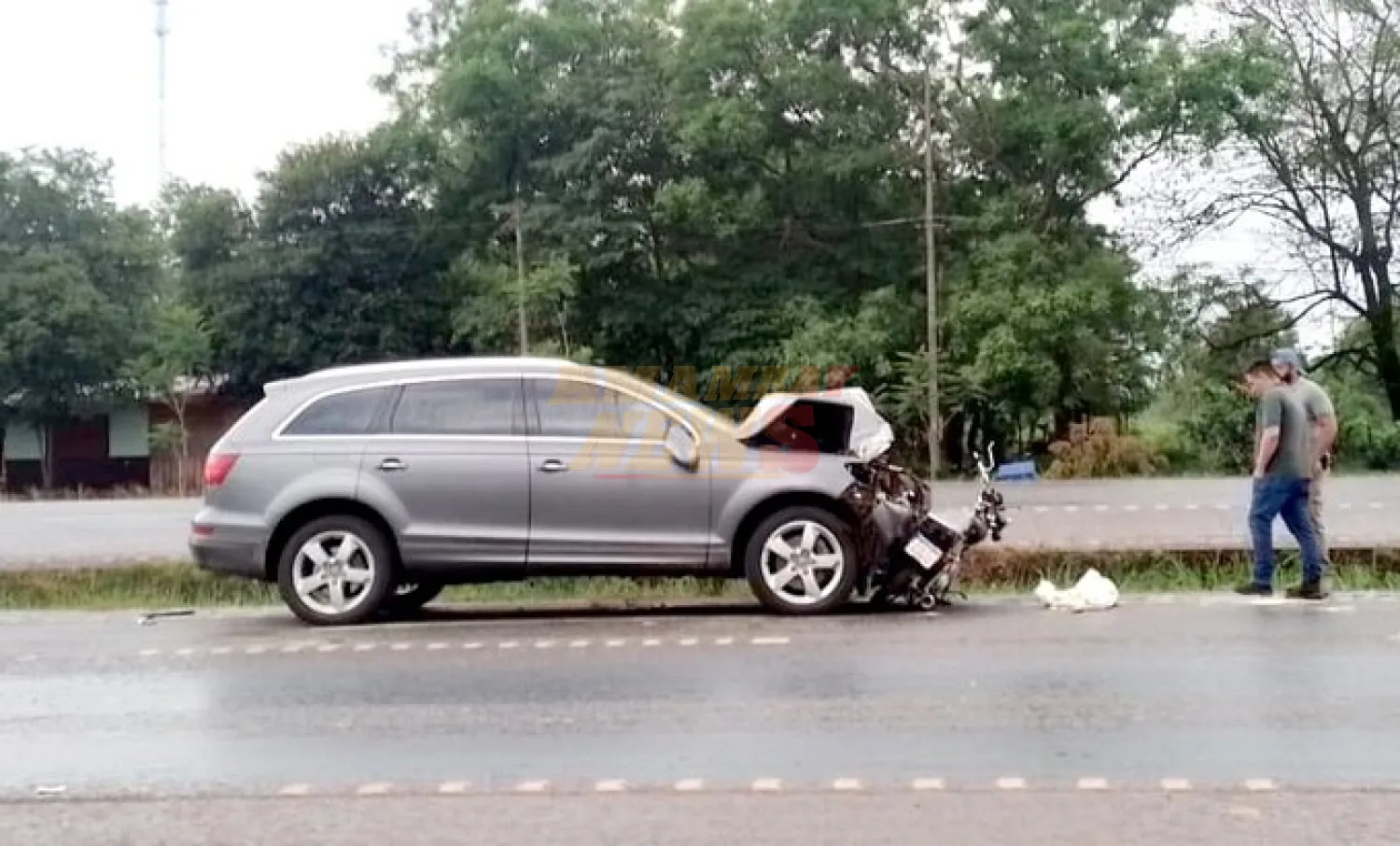 Motociclista muere atropellado por una camioneta en Juan E. O’Leary