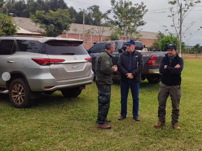 Ministro de la SENAD acompaña acciones contra el crimen organizado en Canindeyú