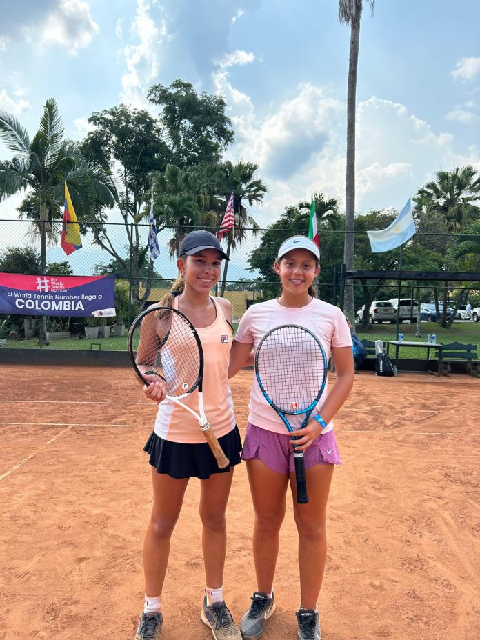 Cayo y Valeria están en cuartos de singles y semis de dobles en la Copa Indervalle