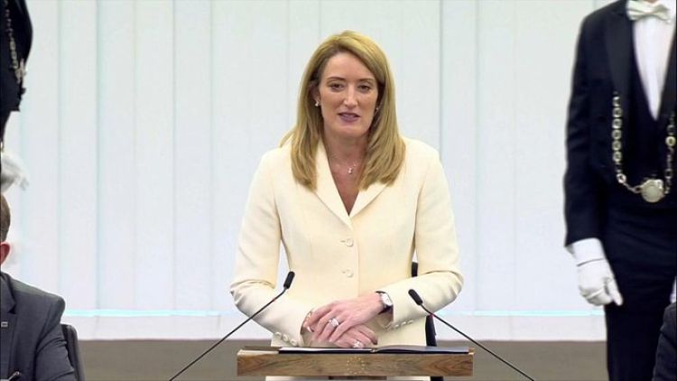 Roberta Metsola elegida nueva presidenta del Parlamento Europeo
