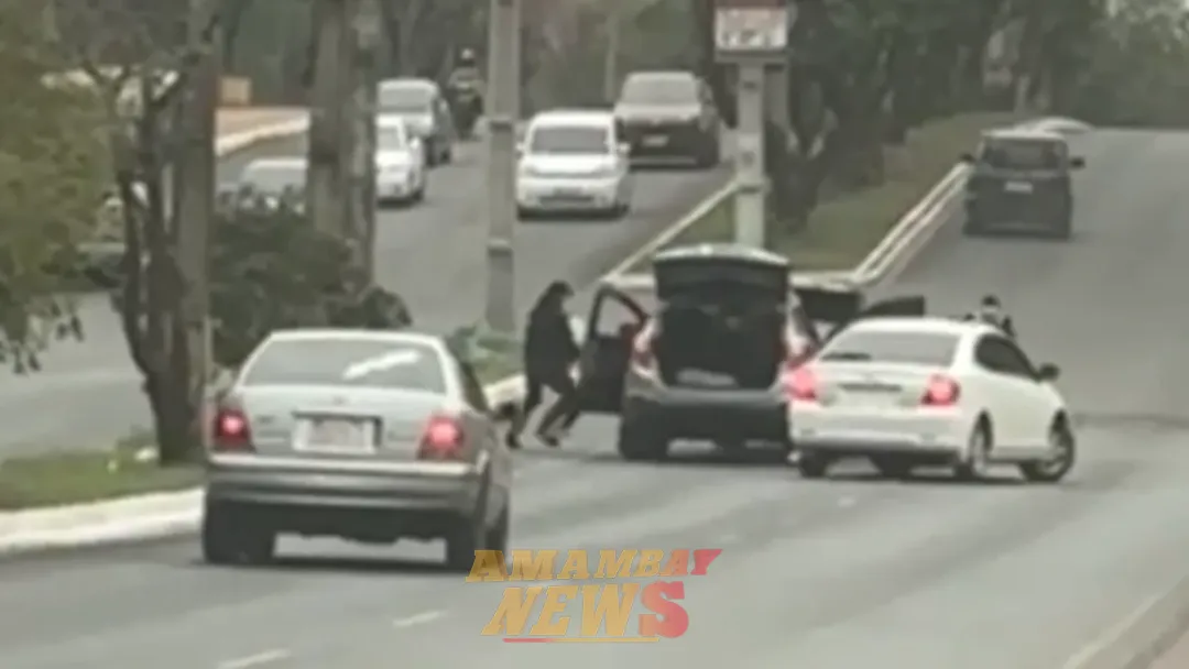 Video: Dos personas sufren asalto a mano armada sobre la ruta PY07