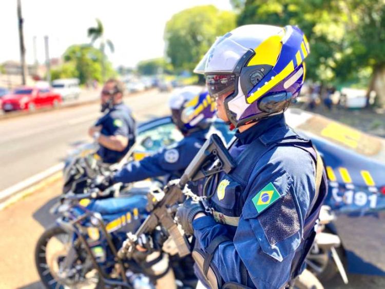 Policía Rodoviaria Federal se suma la cobertura de seguridad del puente de la Amistad