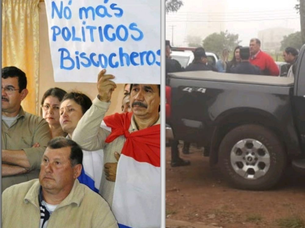Concejal Winckler intenta desalojar a la fuerza a comerciante en Pedro Juan Caballero