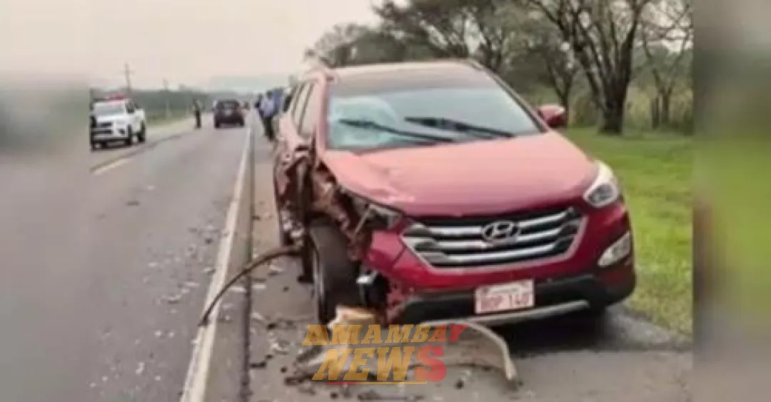 Joven motociclista muere en Paraguarí al chocar contra una camioneta