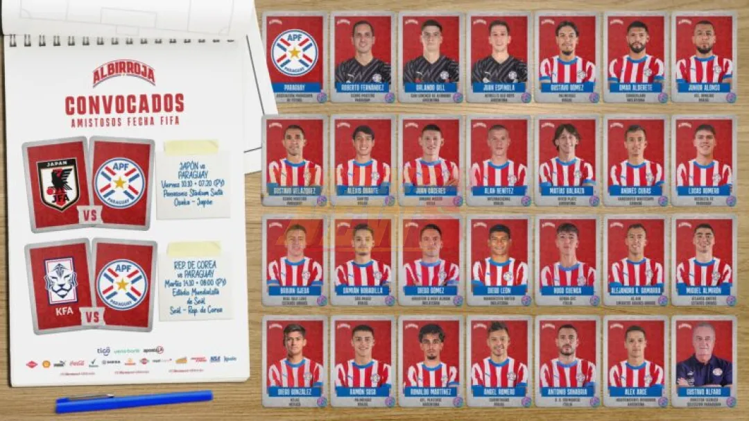 Alfaro convoca a 26 futbolistas de cara a los amistosos con miras al Mundial