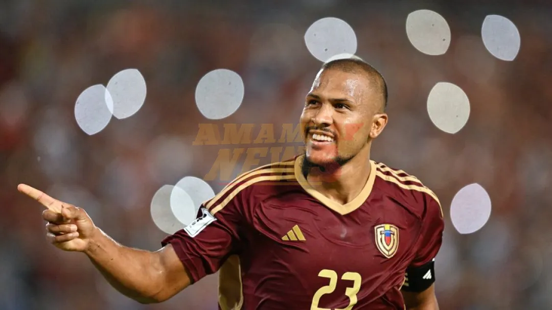 Salomón Rondón pone a Venezuela en puesto de repechaje