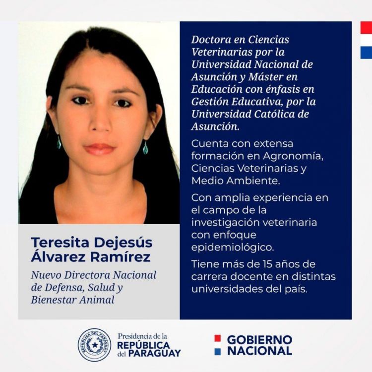 Poder Ejecutivo designa a nueva directora de Defensa Animal