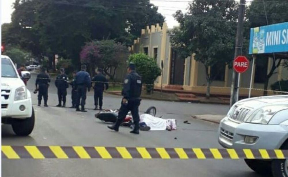 Imprudente maniobra le costó la vida a un motociclista