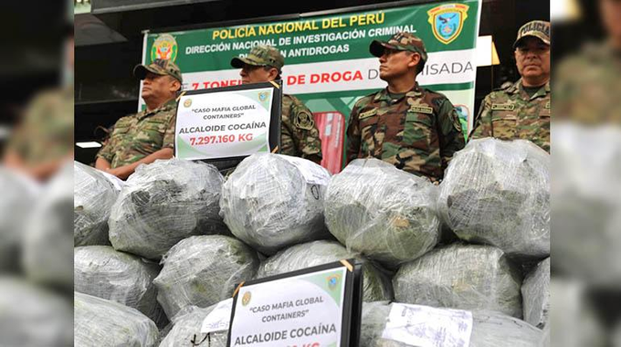 Empresa pretendía enviar 15 mil kilos de cocaína