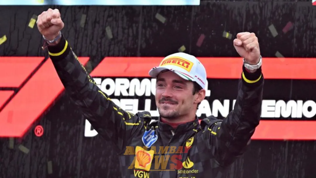 Leclerc gana en Monza por delante de los McLaren y de Sainz