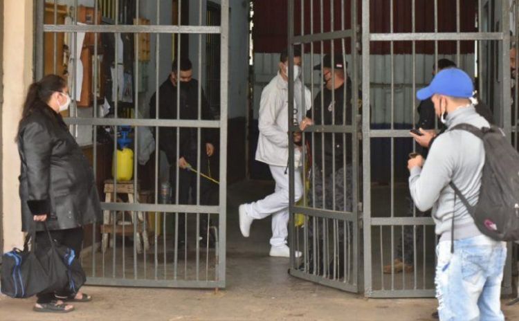 COVID-19: confirman 17 casos positivos en el penal de Tacumbú