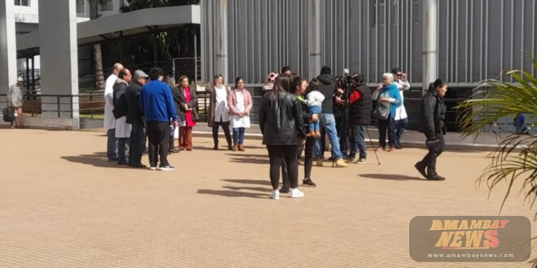 Médicos del IPS de CDE se manifestaron exigiendo que se cumplan las 12 horas de trabajo
