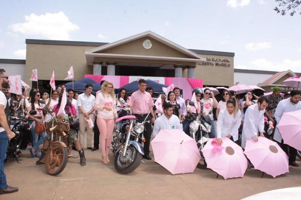 Lanzan Campaña Octubre Rosa desde la Gobernación de Amambay