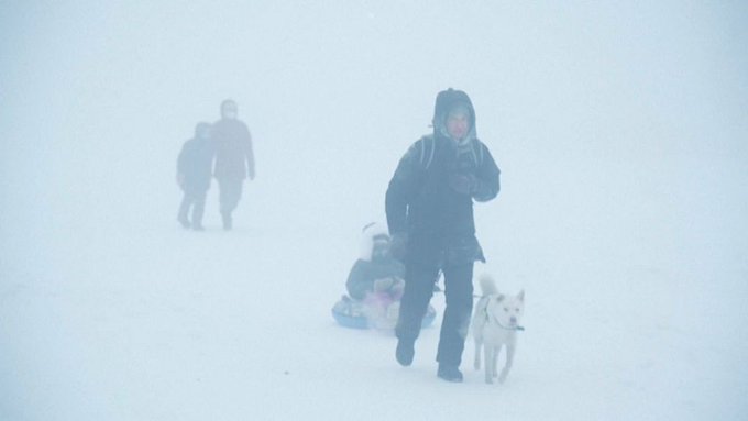 Frío inusual en Yakustk, en la región rusa de Siberia oriental, con entre -48ºC y -62ºC