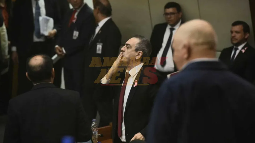 Yamil Esgaib dice que bromeó sobre regalo de bolígrafo de oro y Rolex de árabes a Peña