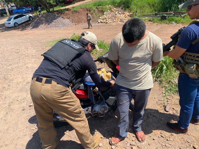 Capturan a un hombre que hacía “delivery” de drogas