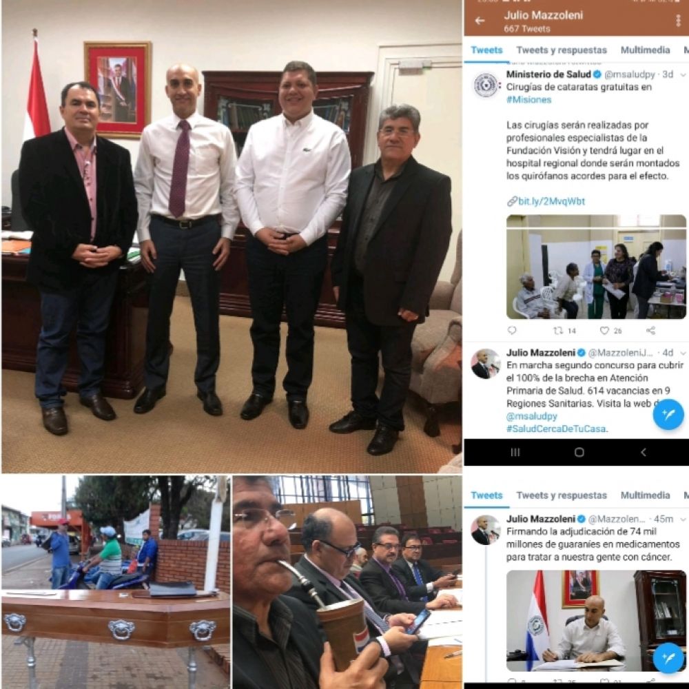 Ministro no recuerda visita de Juancho y de antiacevedistas en Asunción