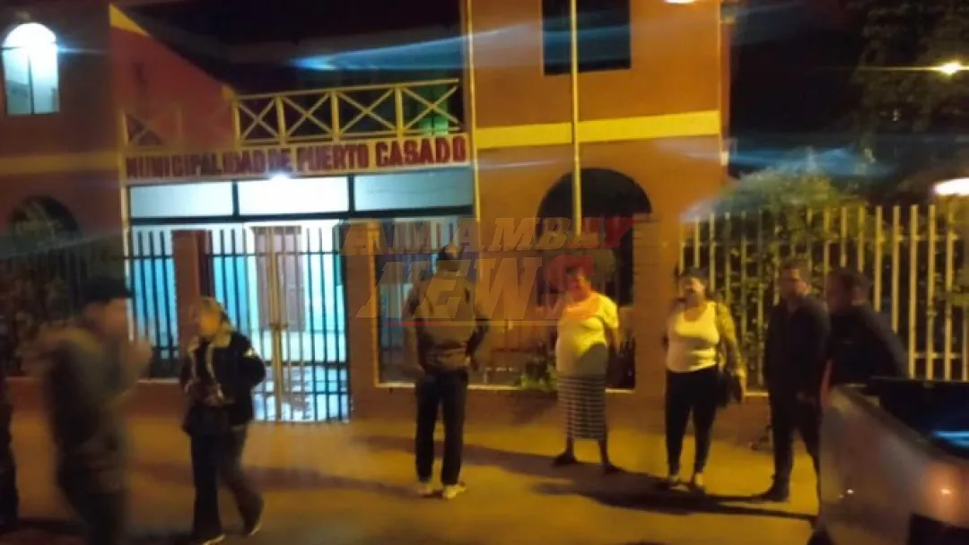 Concejales de Puerto Casado denuncian que no pudieron sesionar por cierre de sede municipal