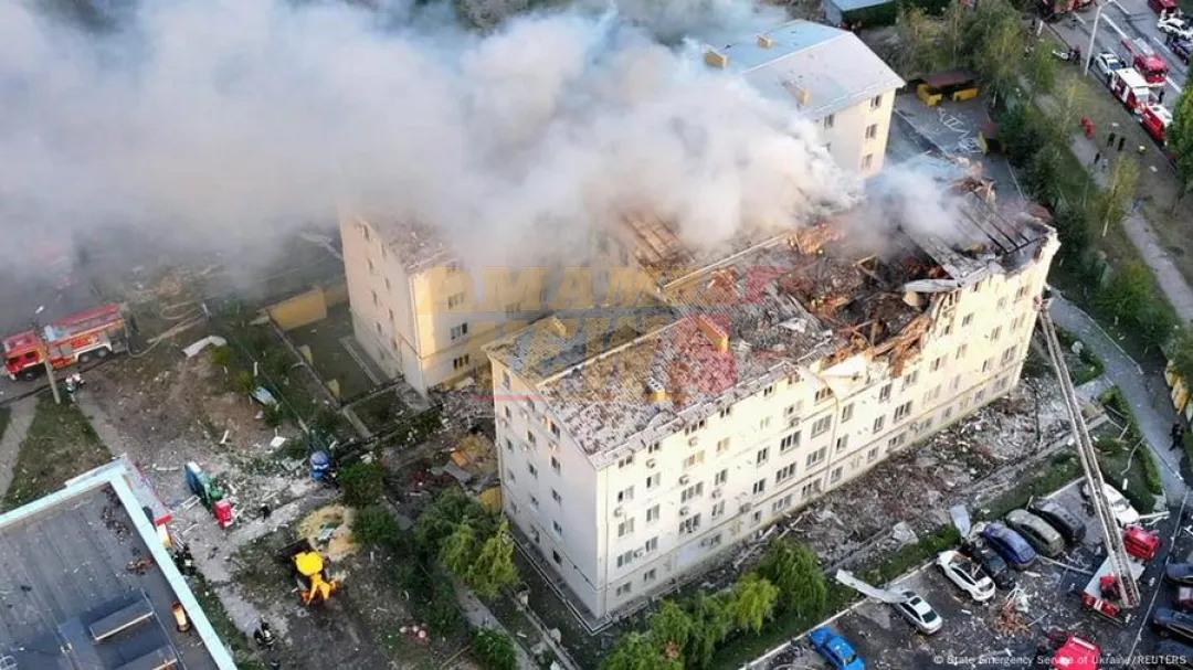 Ataque ruso deja cinco muertos antes de cita en Washington