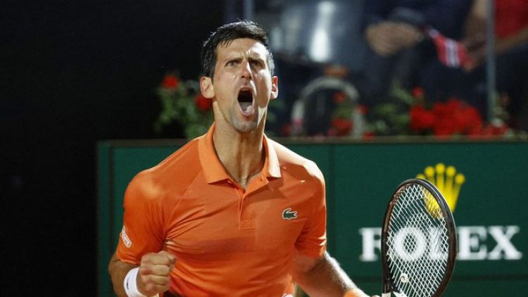 Novak Djokovic irá por su sexta corona en Roma