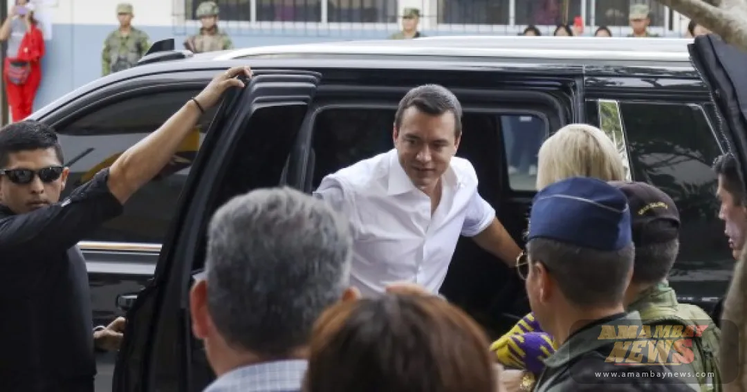 Crisis en Ecuador: Noboa acusa a su vice de intentar un golpe de estado