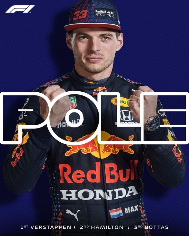 Verstappen sella la pole en Francia con Hamilton P2