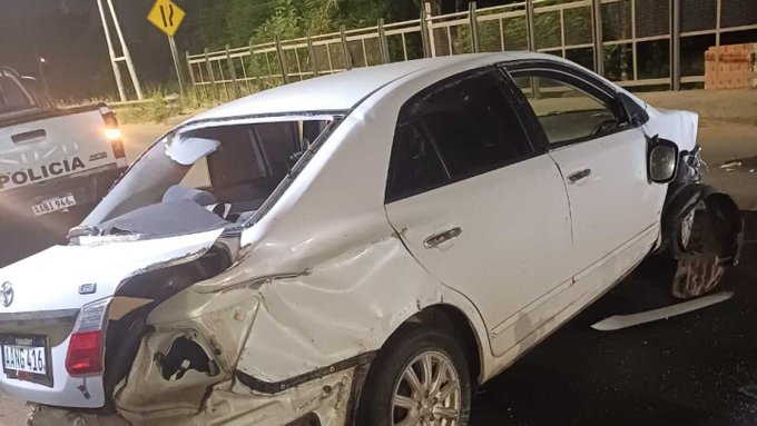 Una fallecida y cuatro heridos deja accidente de tránsito en Limpio