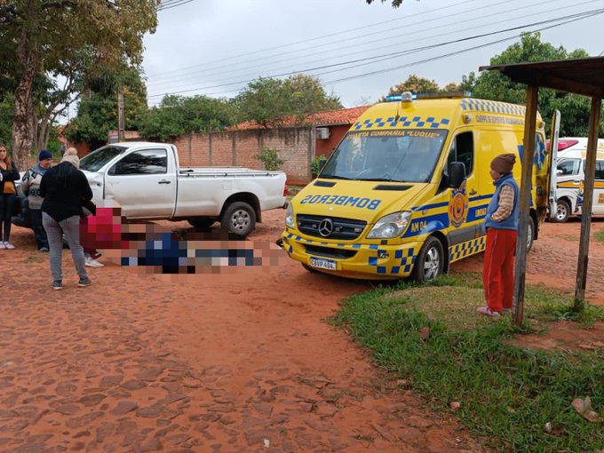 Luque: Adolescente de 16 años falleció tras chocar contra una camioneta