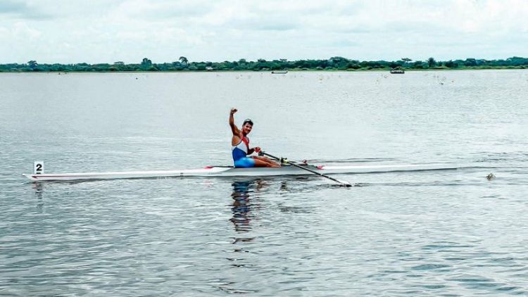 Javier Insfrán le da el primer oro a Paraguay en los Boliviarianos