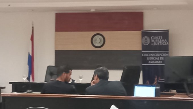 Inicia juicio oral y público contra el ex futbolista Salustiano Candia