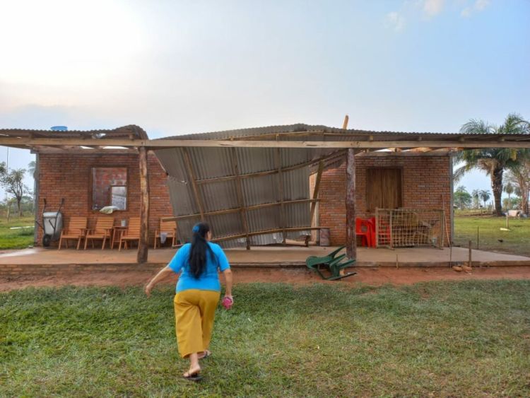 Temporal afectó a unas 50 viviendas en zona rural de Horqueta