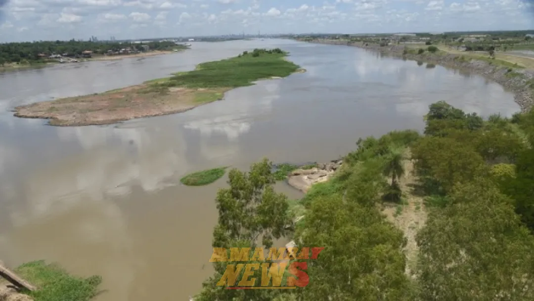 Río Paraguay registra bajante de -147 metros en Asunción