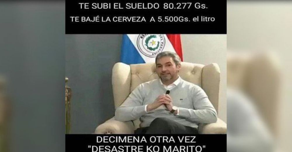 Ejrcito de "fakes" busca eliminar la famosa frase "Desastre ko Marito"