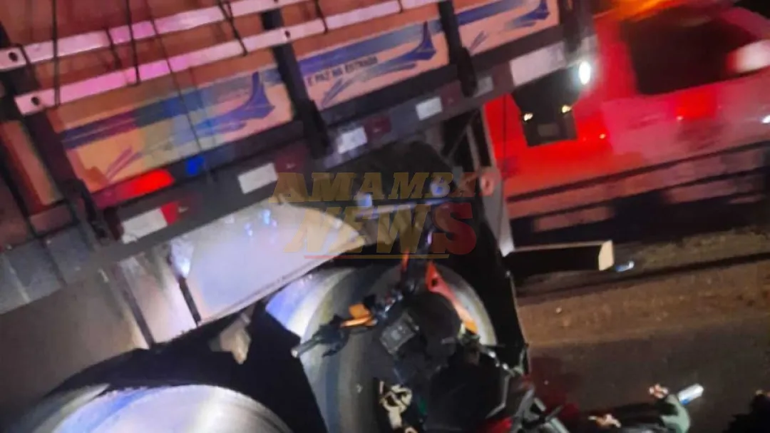 Motociclista choca contra tractocamión y fallece en Minga Porã
