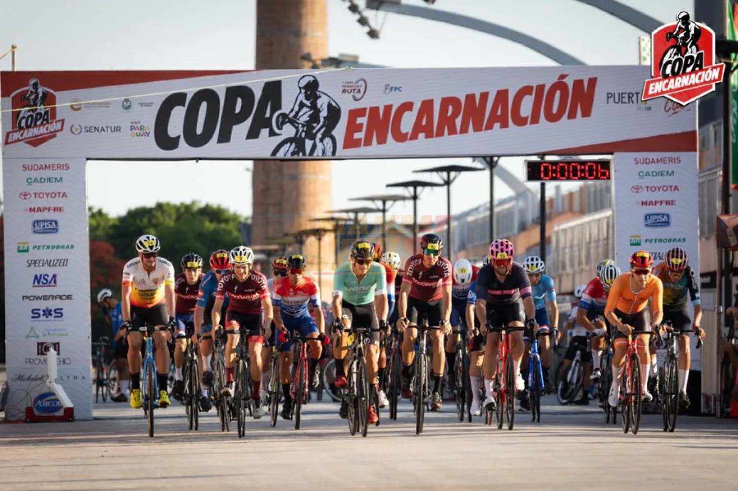 Encarnación palpita con la última fecha del nacional de ciclismo