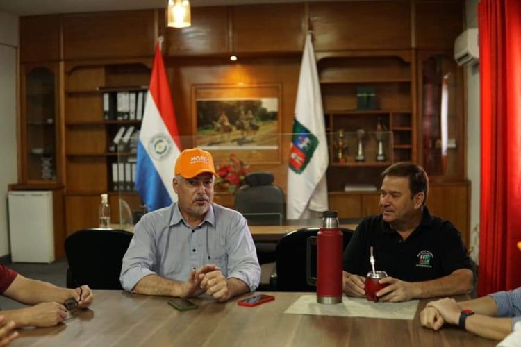 Intendente de Lambaré pide acompañamiento del MOPC en varios proyectos