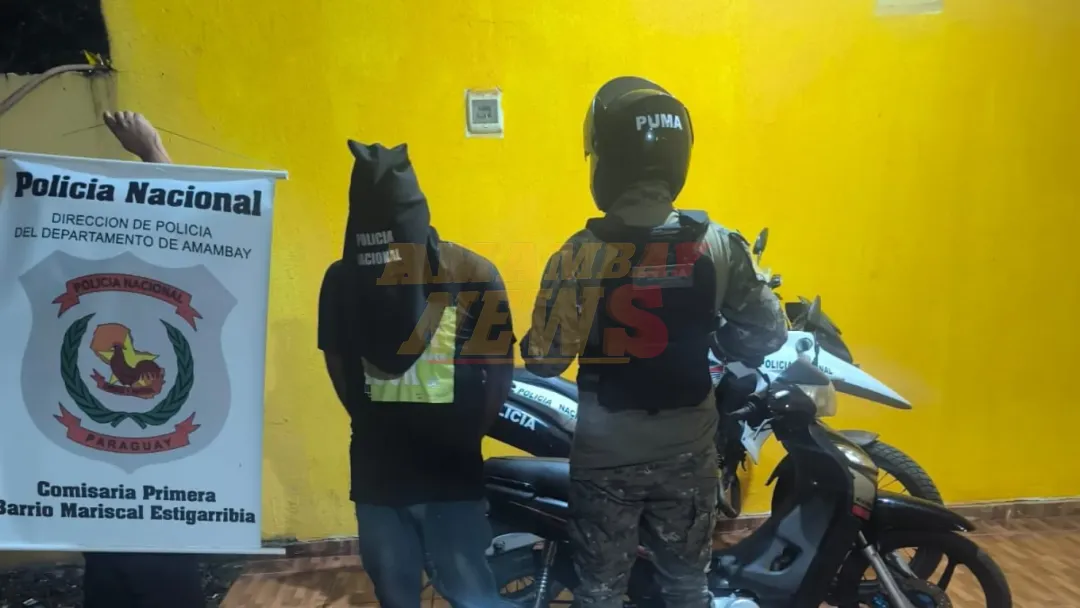 Pedro Juan Caballero: Fue detenido por realizar piruetas, pero tenía orden de captura internacional