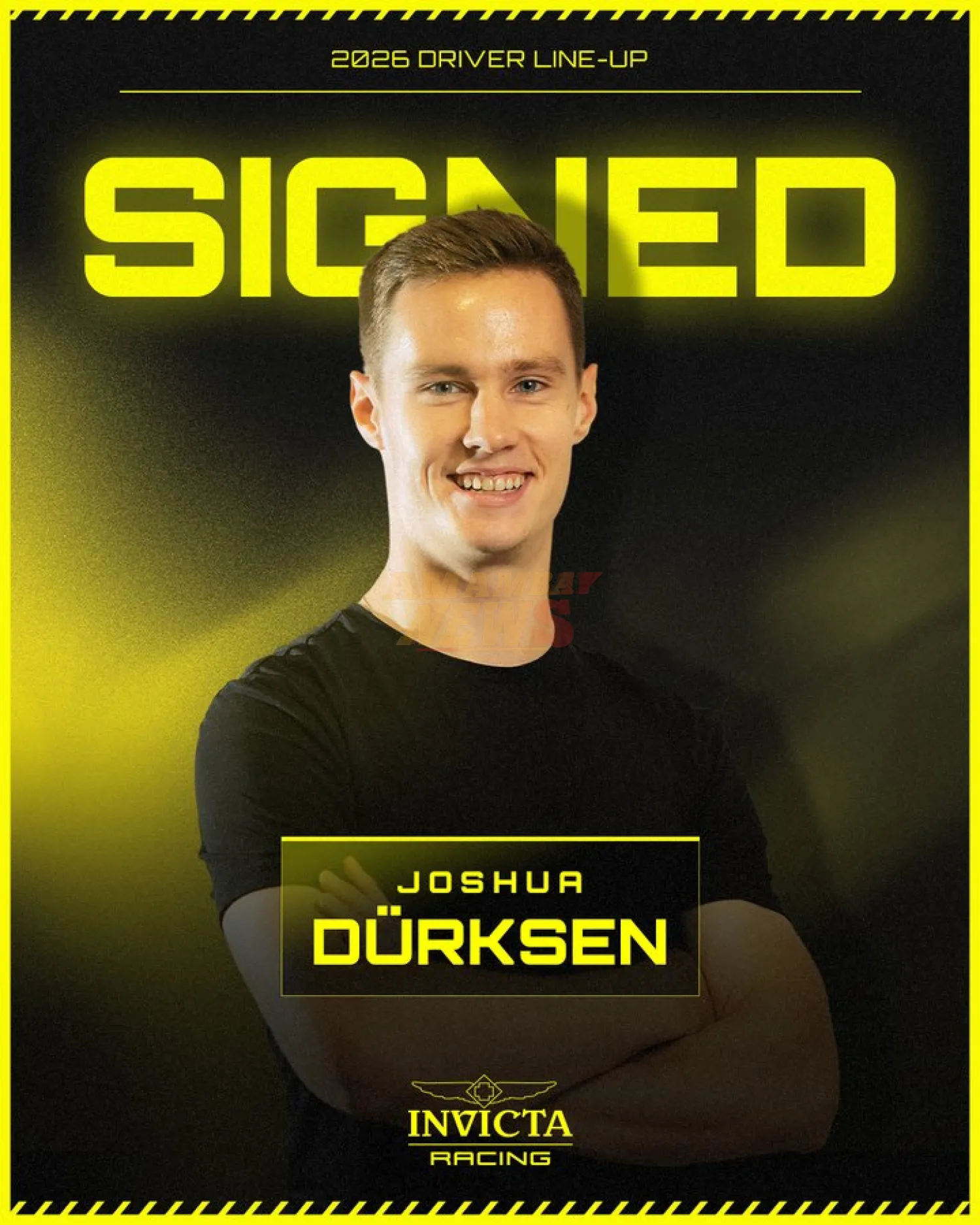Joshua Duerksen ficha por el Campeón de la F2