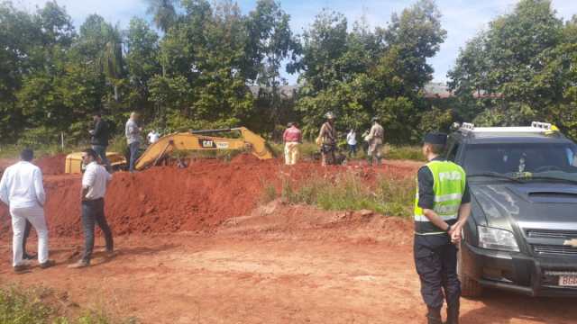 Derrumbe deja 1 obrero fallecido y dos desaparecidos en Luque