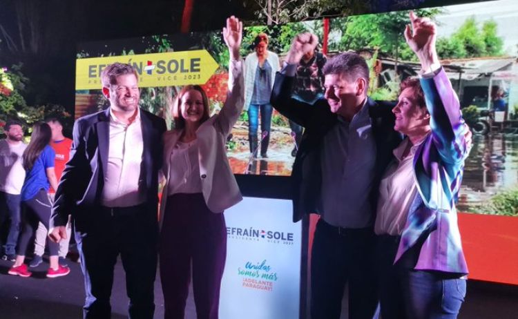 Tras conformación de chapa con Efraín, Sole Núñez dijo que «hay que recuperar el Estado paraguayo»