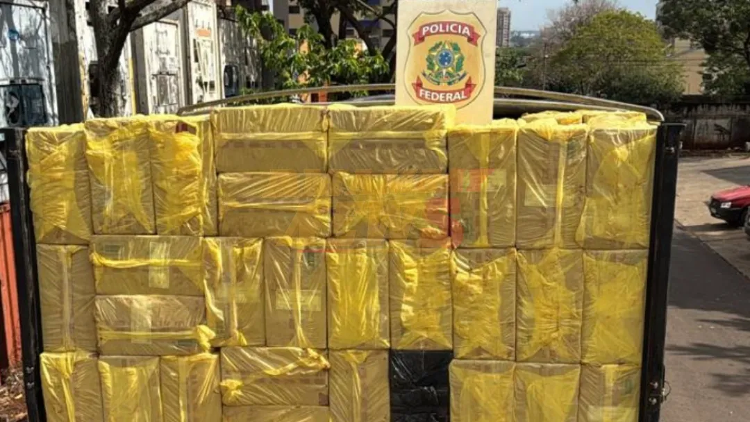 Policía Federal incauta más de 800 cajas de cigarrillos paraguayos en Foz de Yguazú