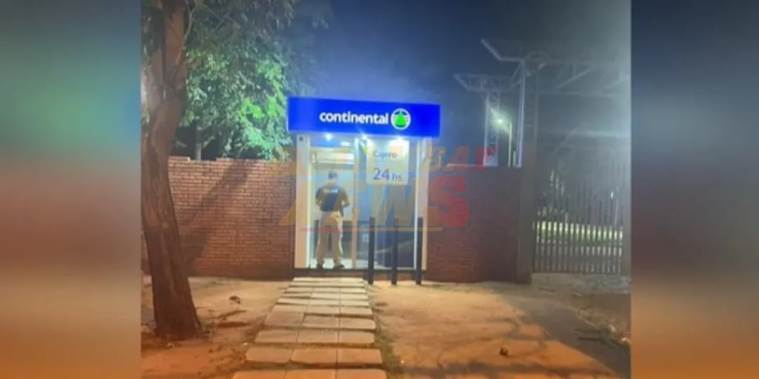 Intentaron arrancar un cajero, pero un método antirrobo lo impidió