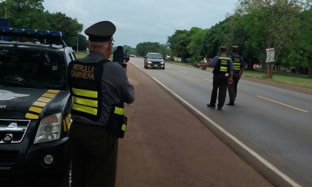 Caminera anuncia controles aleatorios durante las fiestas