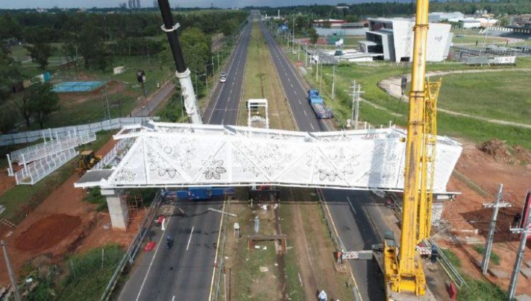 Wiens ordena intervención de Dirección de Obras Públicas por multimillonaria pasarela
