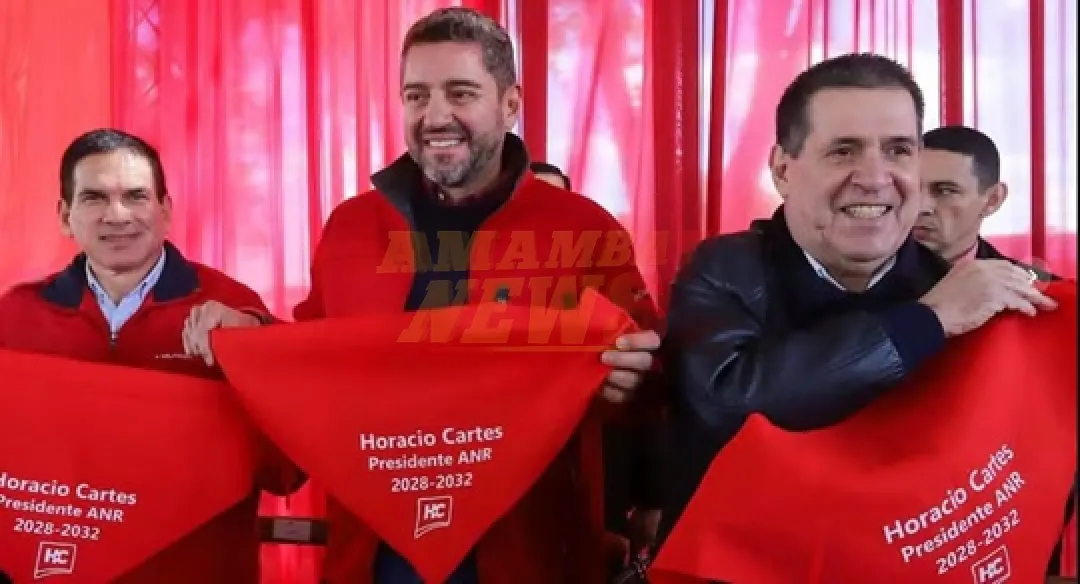 Con Santi ausente, Cartes y Alliana toman la escena en Guairá